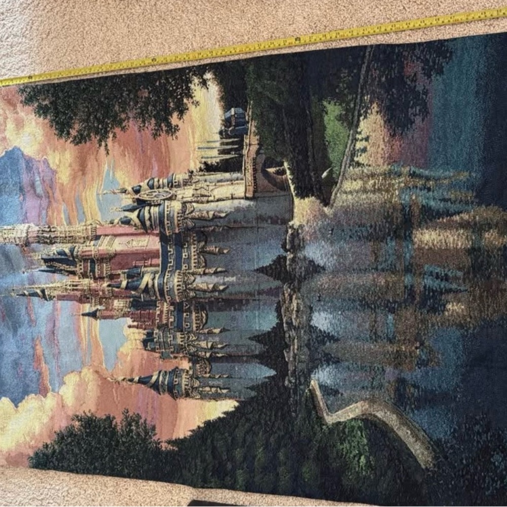 Disney Castle Wall Hanging-50th Anniversary Tapestry